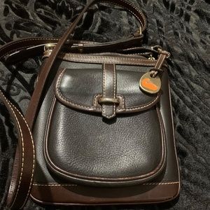 Dooney & Bourke Brown Leather Crossbody